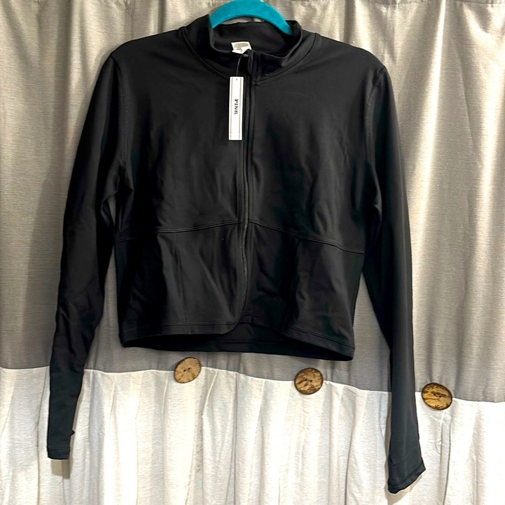 Victoria’s Secret PINK yoga crop jacket XL